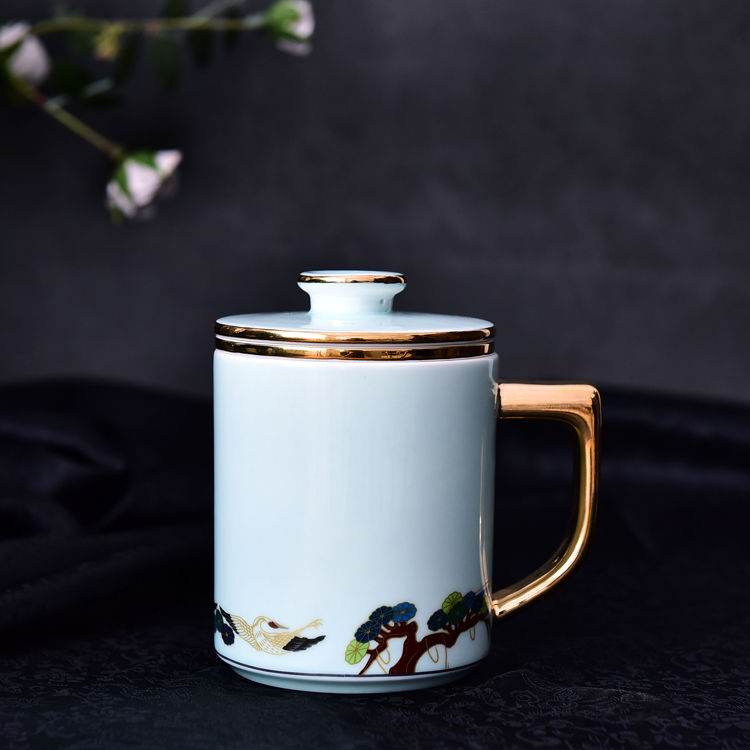 青釉直身55世纪
茶漏盖杯