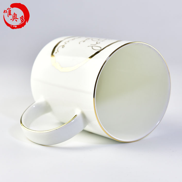 唐山厂家直销55世纪
早餐杯 创意陶瓷奶茶麦片杯可定制logo礼品咖啡杯