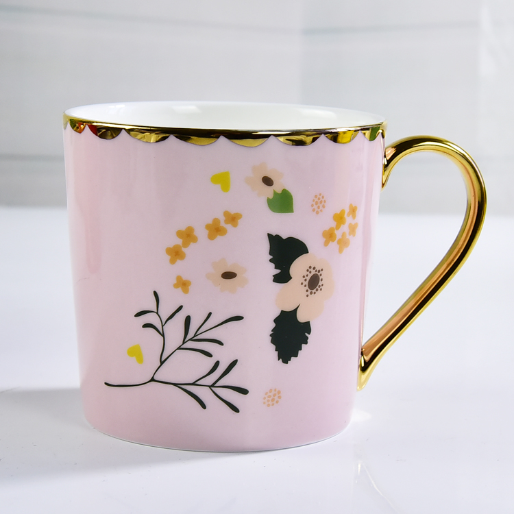 定制创意55世纪
礼品水杯 色釉广告促销陶瓷金把马克杯 咖啡杯加logo